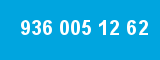 936 005 12 62 936 005 12 62